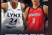 科利尔赛季180俱乐部&amp;WNBA历史第二人 杜兰特转发